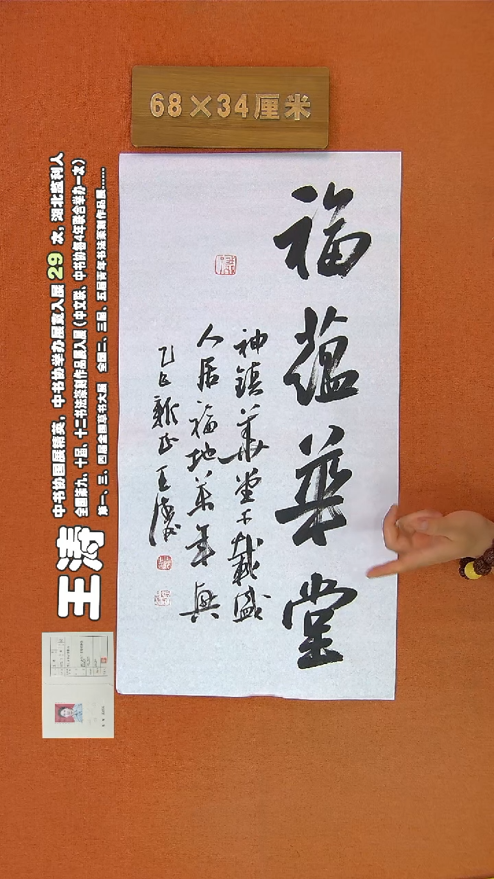 【闪购商品】书法296王涛书法作品