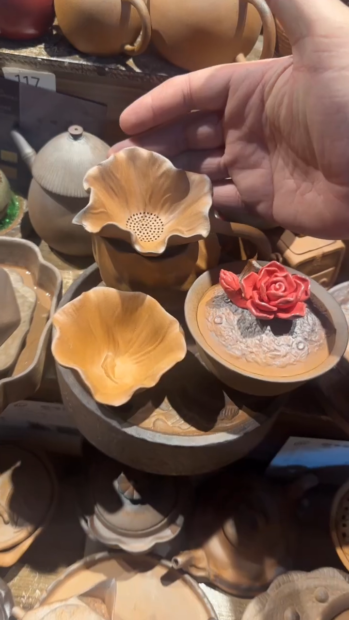 只****n陶器由心造老岩泥优选茶器      2个杯子