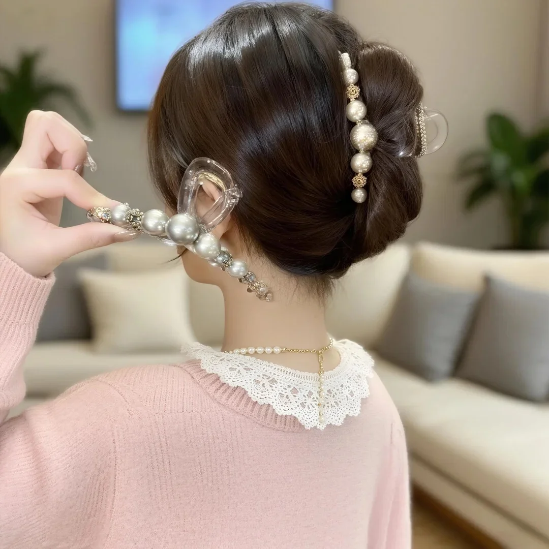 【线下实体直发C】2025韩系新款抓夹头箍边夹皮筋显脸小百搭头饰