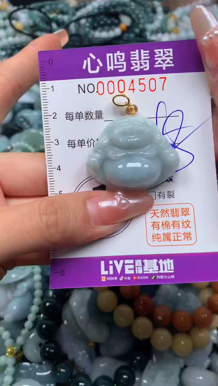 颈饰未镶嵌翡翠闪购004507