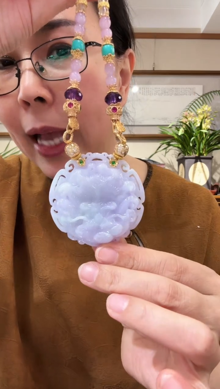 【闪购商品】翡翠颈饰未镶嵌国风