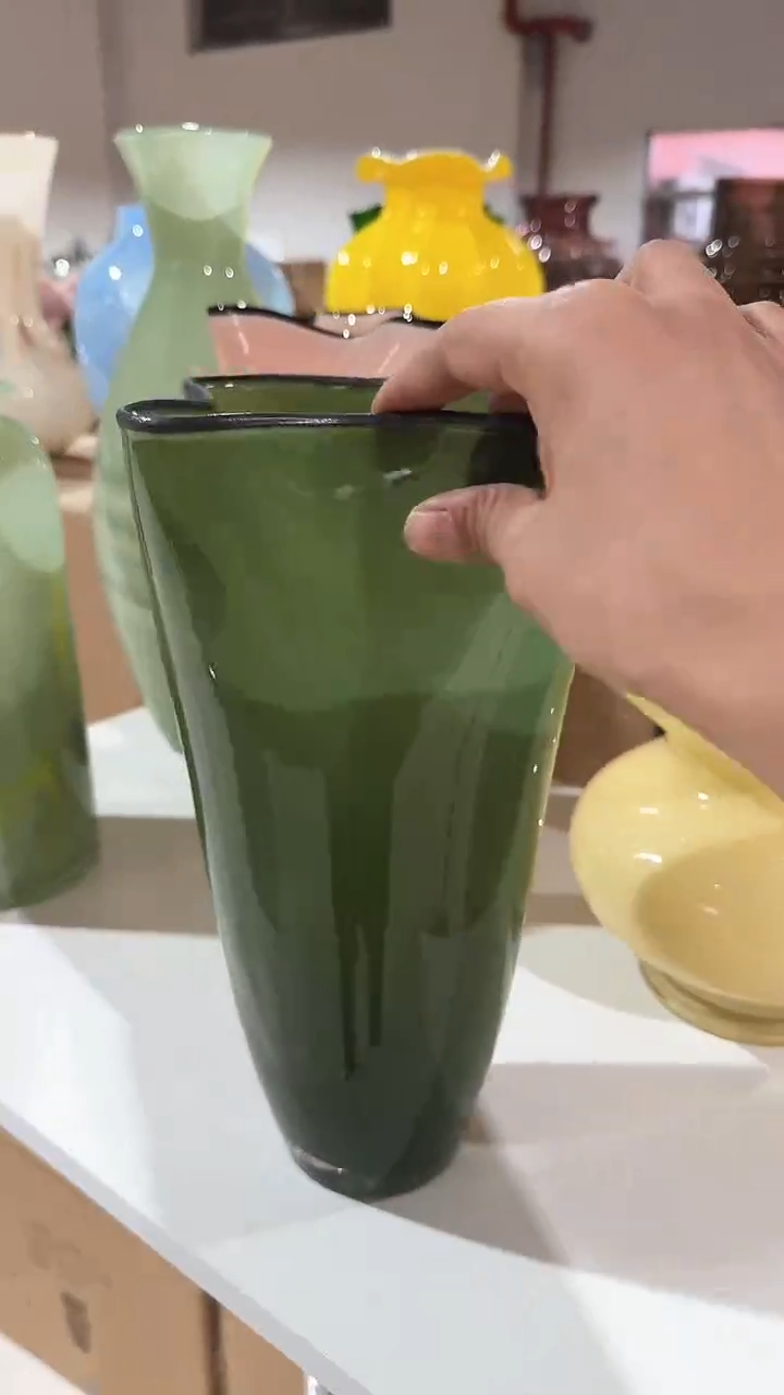 【闪购商品】玻璃万间一等品绿色四角