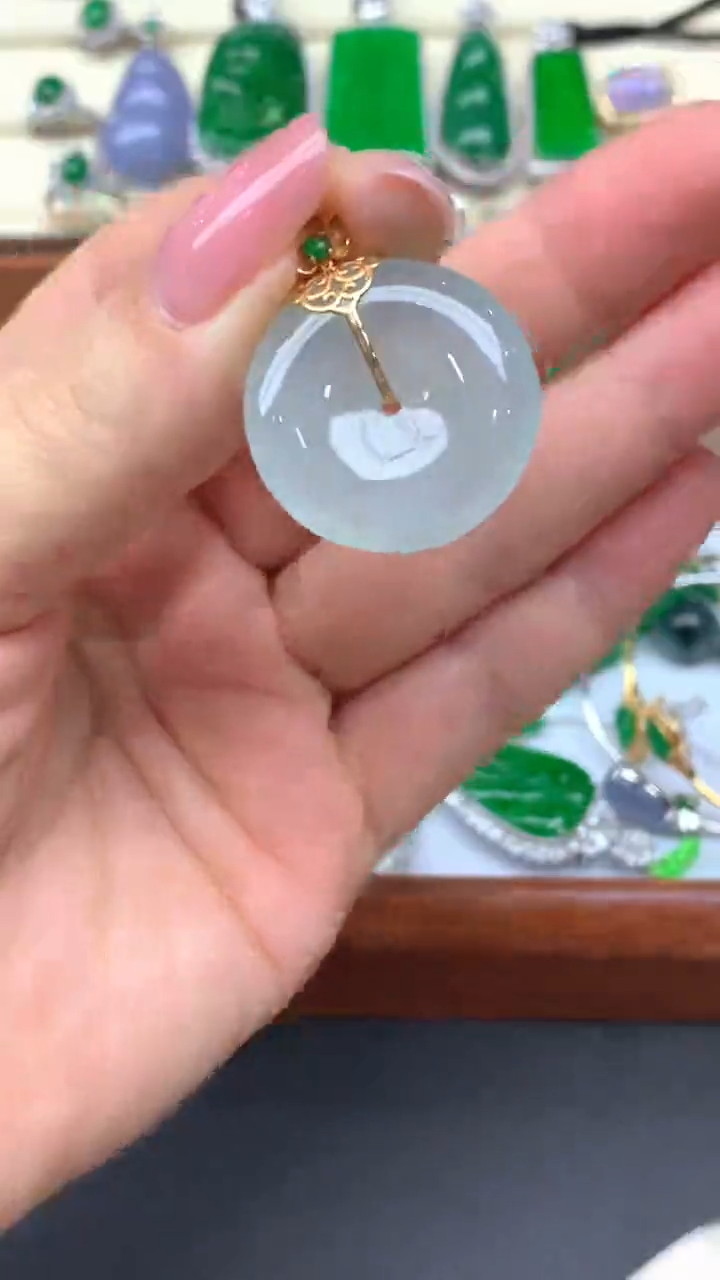 【闪购商品】翡翠颈饰未镶嵌97-天然翡翠