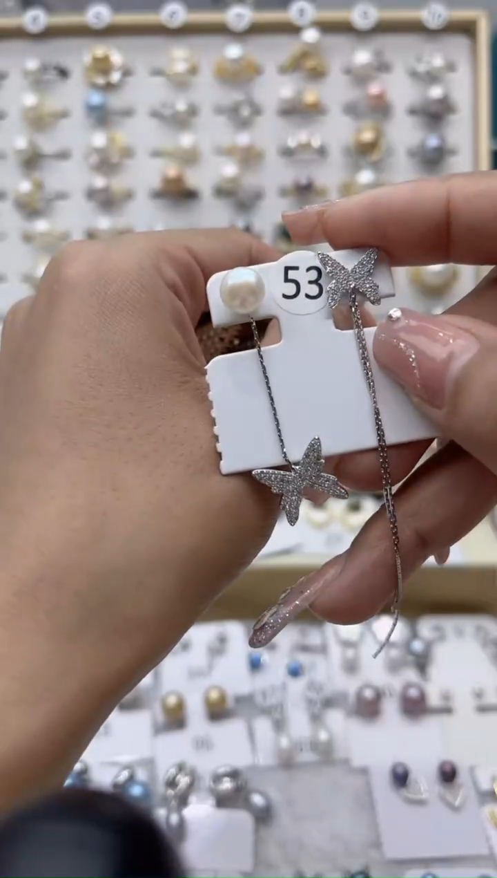 【闪购商品】淡水珍珠戒指合金64