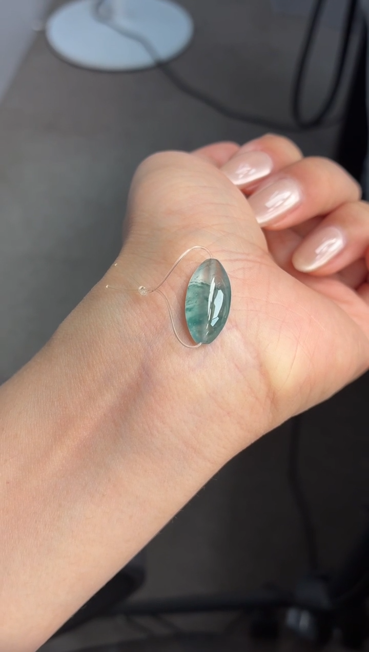 吊坠(不含链)未镶嵌翡翠11 珠子 18.7 9.5 5.0