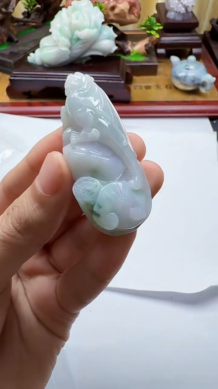 吊坠(不含链)未镶嵌翡翠1