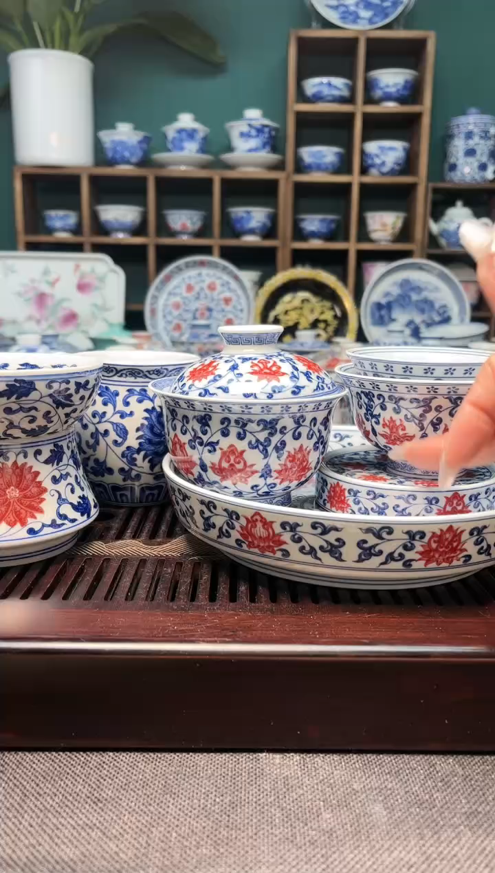 【闪购商品】景德镇陶瓷七承堂套组