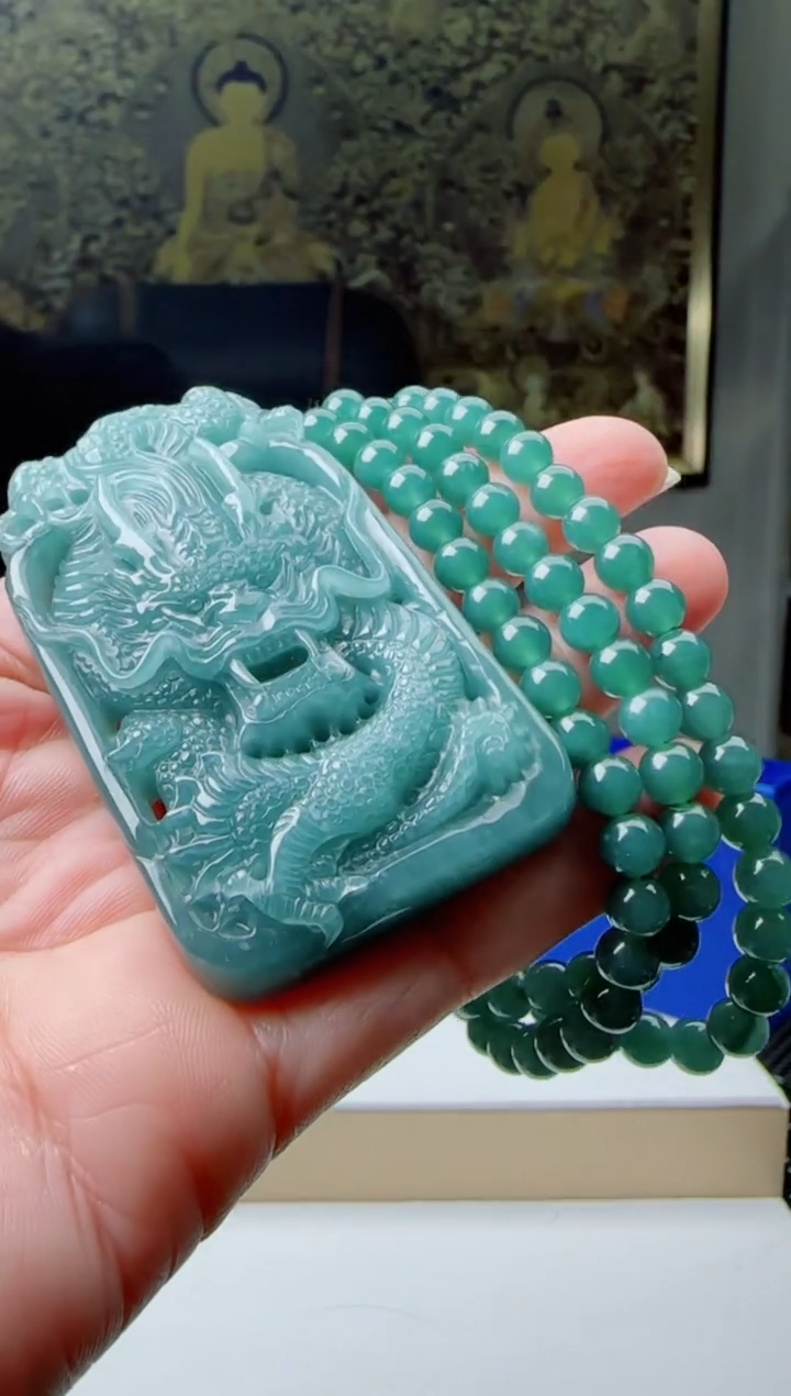 【闪购商品】翡翠颈饰未镶嵌多样性随机发其一