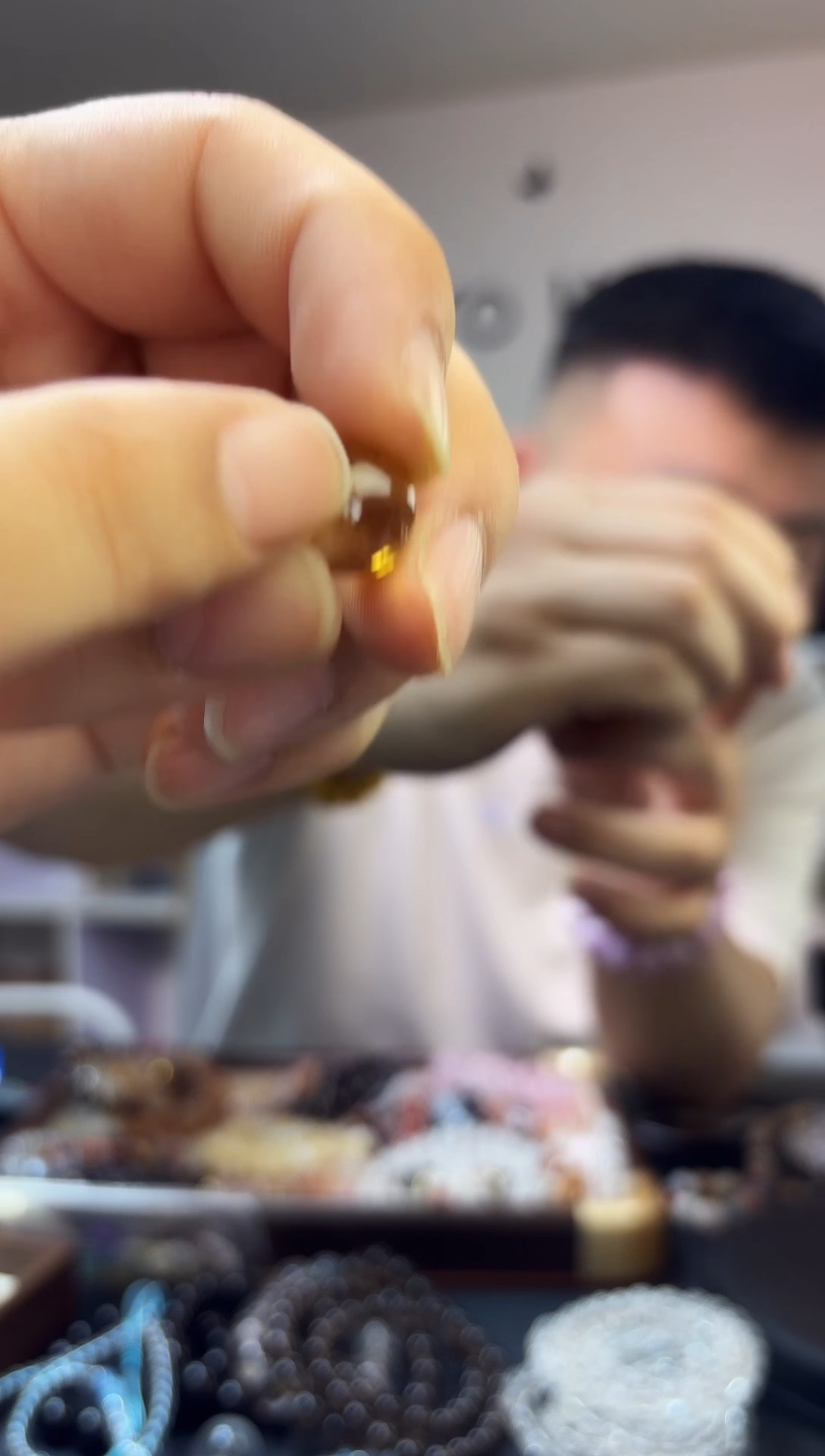 未镶嵌手链水晶diy