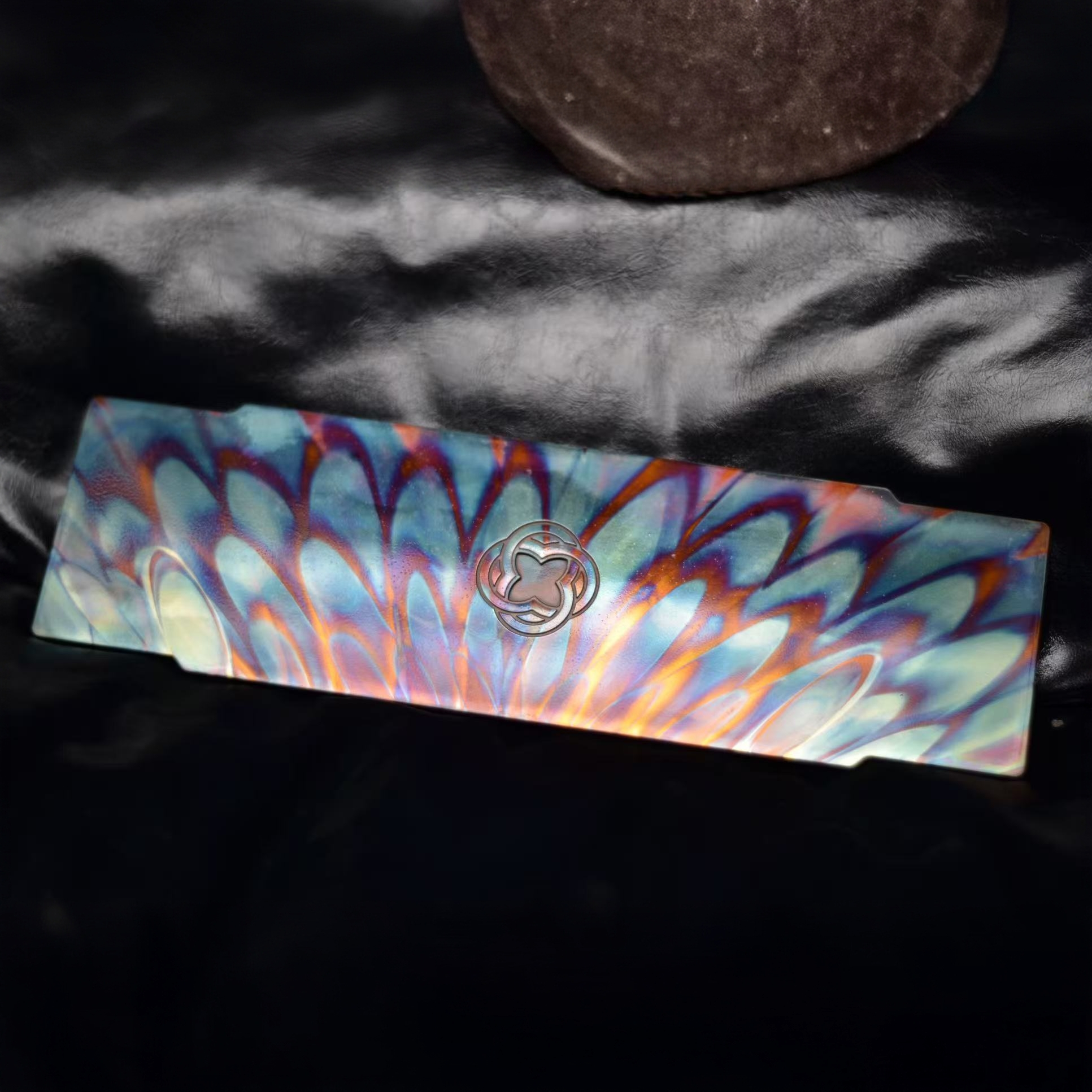 M1x60%键盘替换配件红铜背板PC上盖烧铜配件磁轴客制化