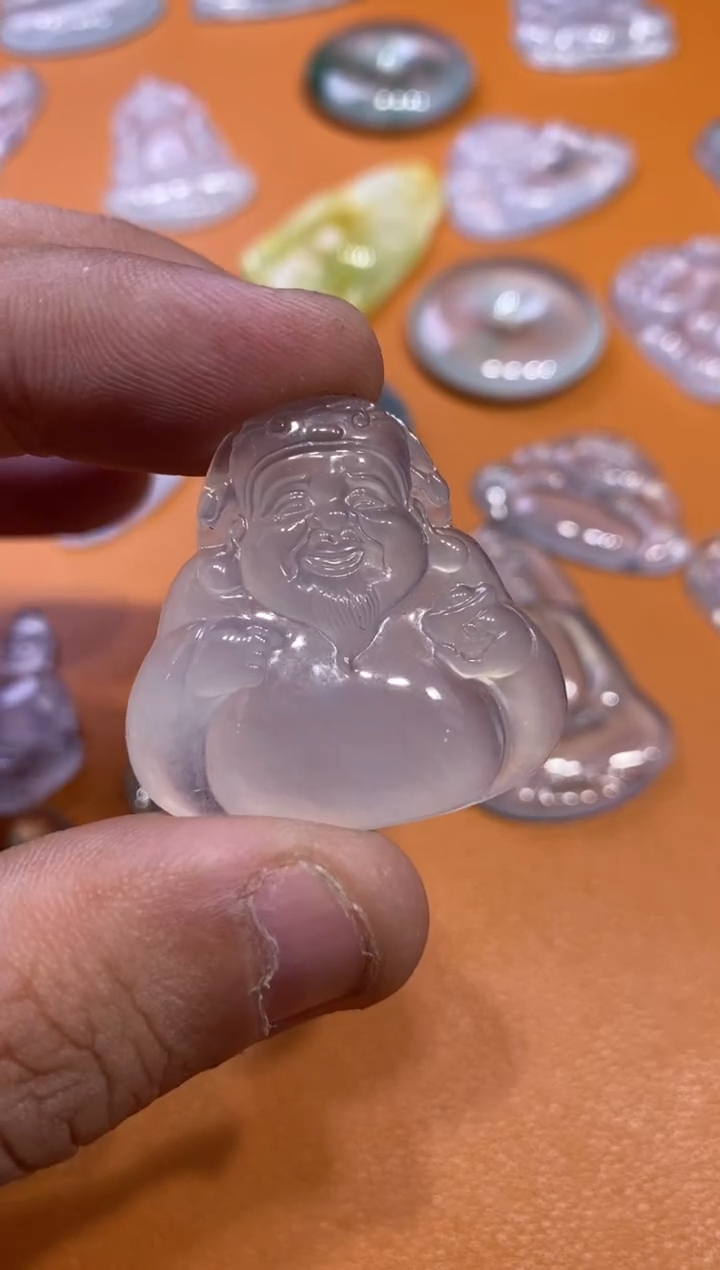 【闪购商品】翡翠吊坠(不含链)未镶嵌财神4980