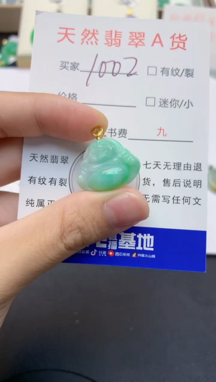 翡翠未镶嵌颈饰天然缅甸A货翡翠