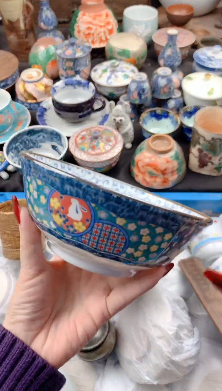 【闪购商品】瓷片16*8号九姑娘工艺品瓷器