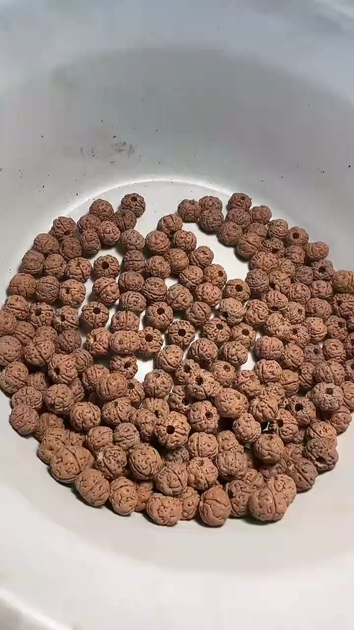 金刚菩提手串老树王四瓣散籽8mm 90颗+