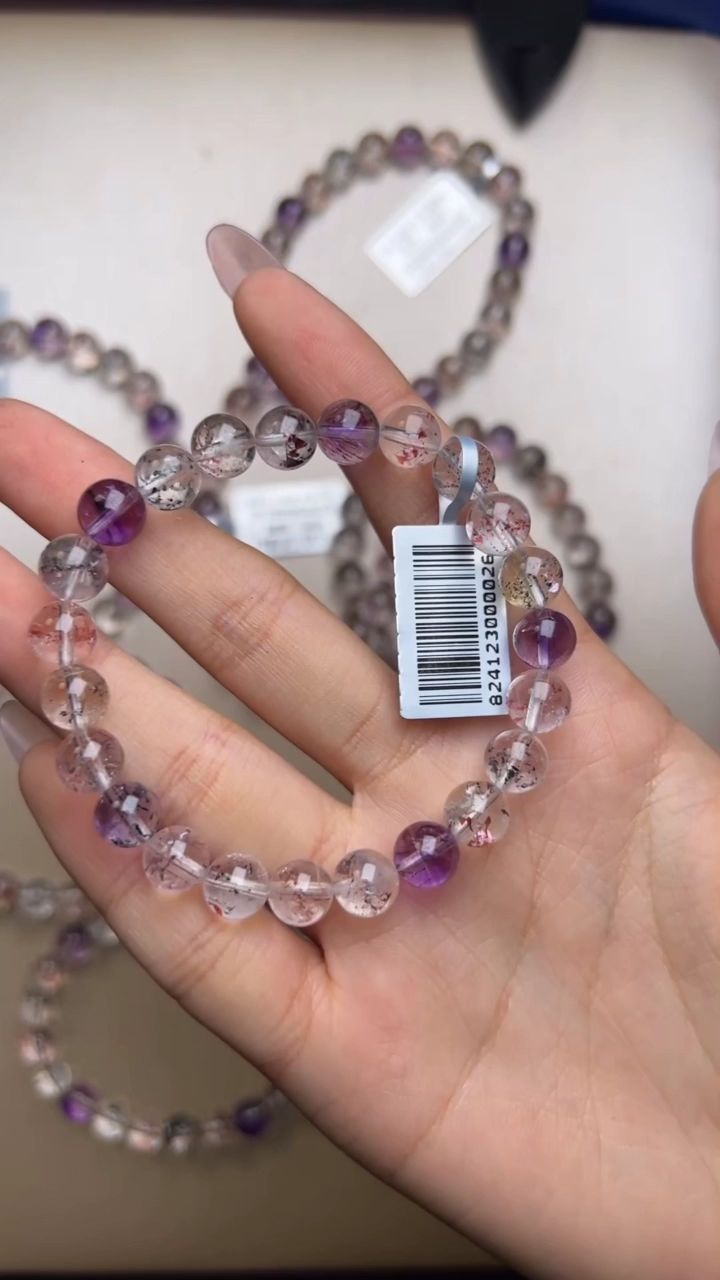 【闪购商品】水晶手链未镶嵌GXZ903约8mm多样性发一件