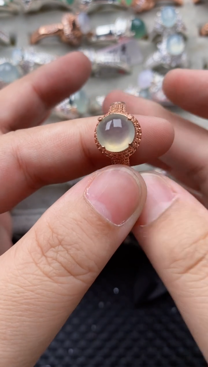 【闪购商品】翡翠戒指未镶嵌77777---5