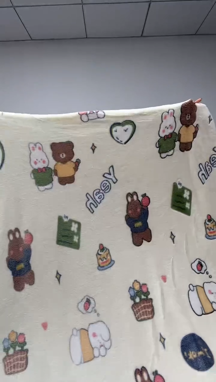 法兰绒2.3X2.2左右以主播介绍为准