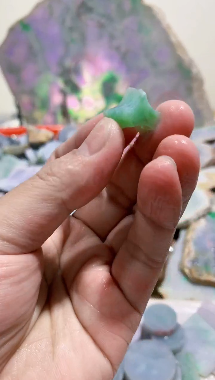 裸石翡翠毛****铺0蒙0翡翠珠宝542