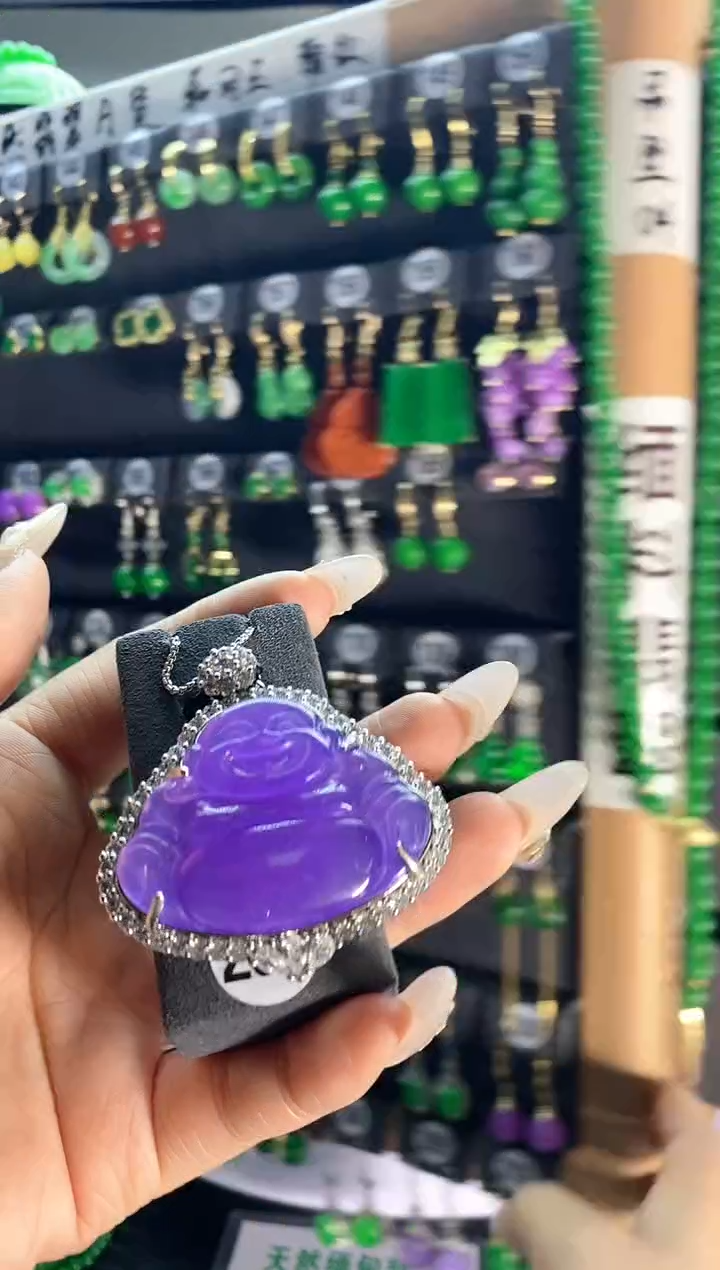 【闪购商品】翡翠颈饰银S925镶嵌230...