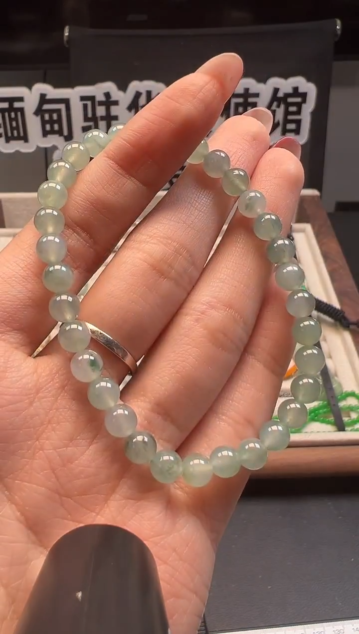 未镶嵌手串翡翠 缅甸珠宝严选