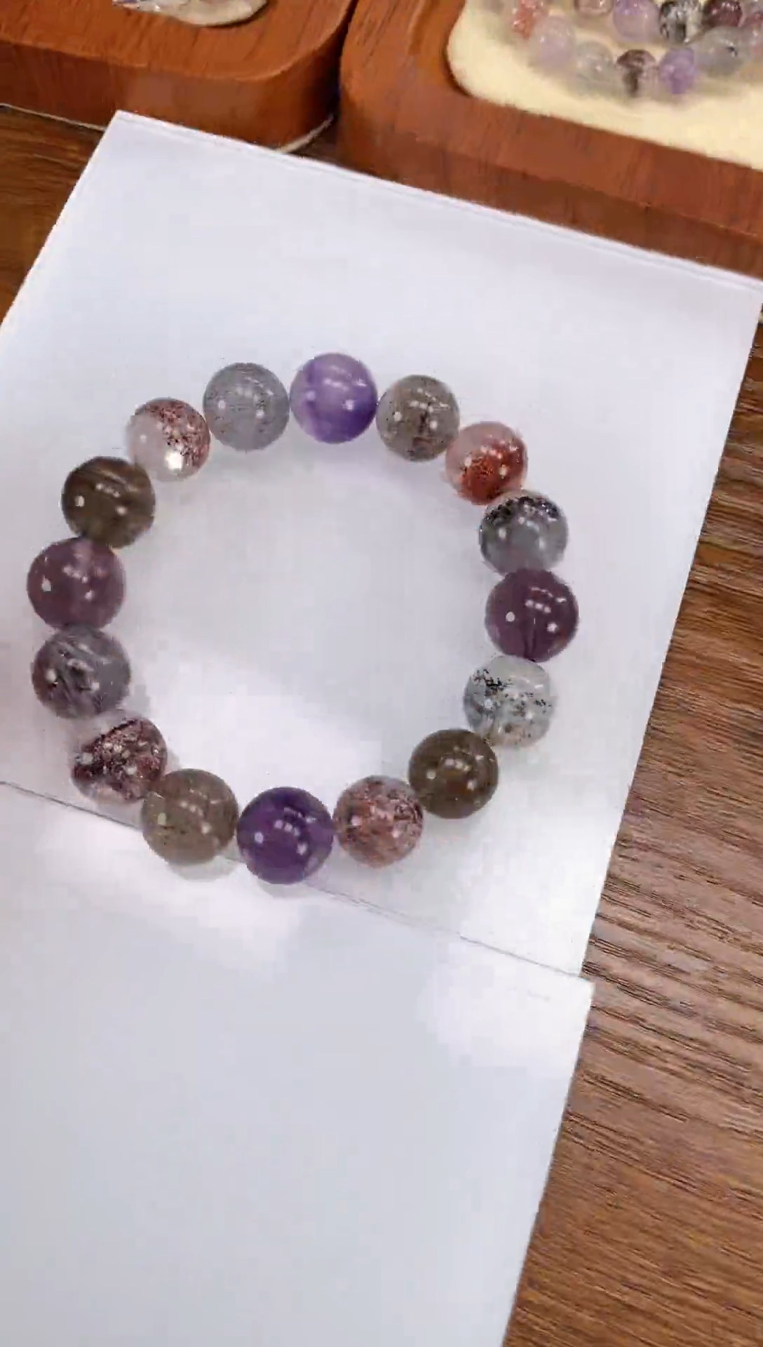 【闪购商品】水晶手链未镶嵌超七手串多样性发一