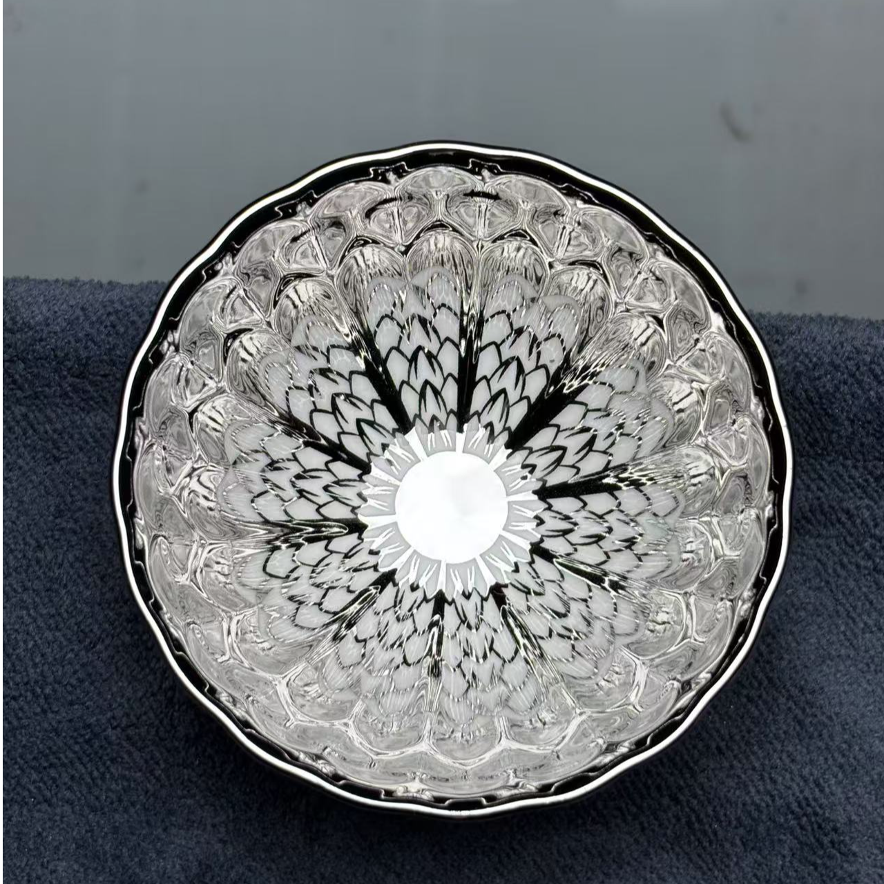 银龙杯 茶杯主人杯品茗杯茶器道具高档家用陶瓷盏杯盏茶大号精美