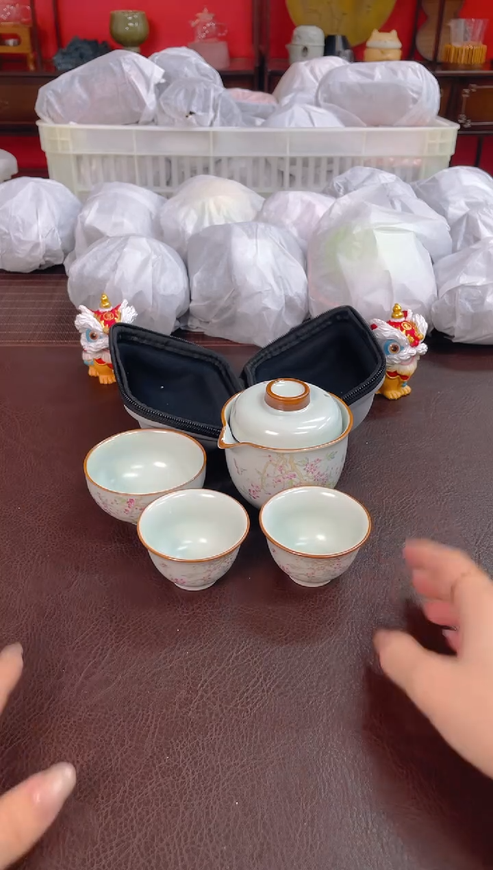 【闪购商品】瓷片【沉鱼茶器】清货底价 库存单一