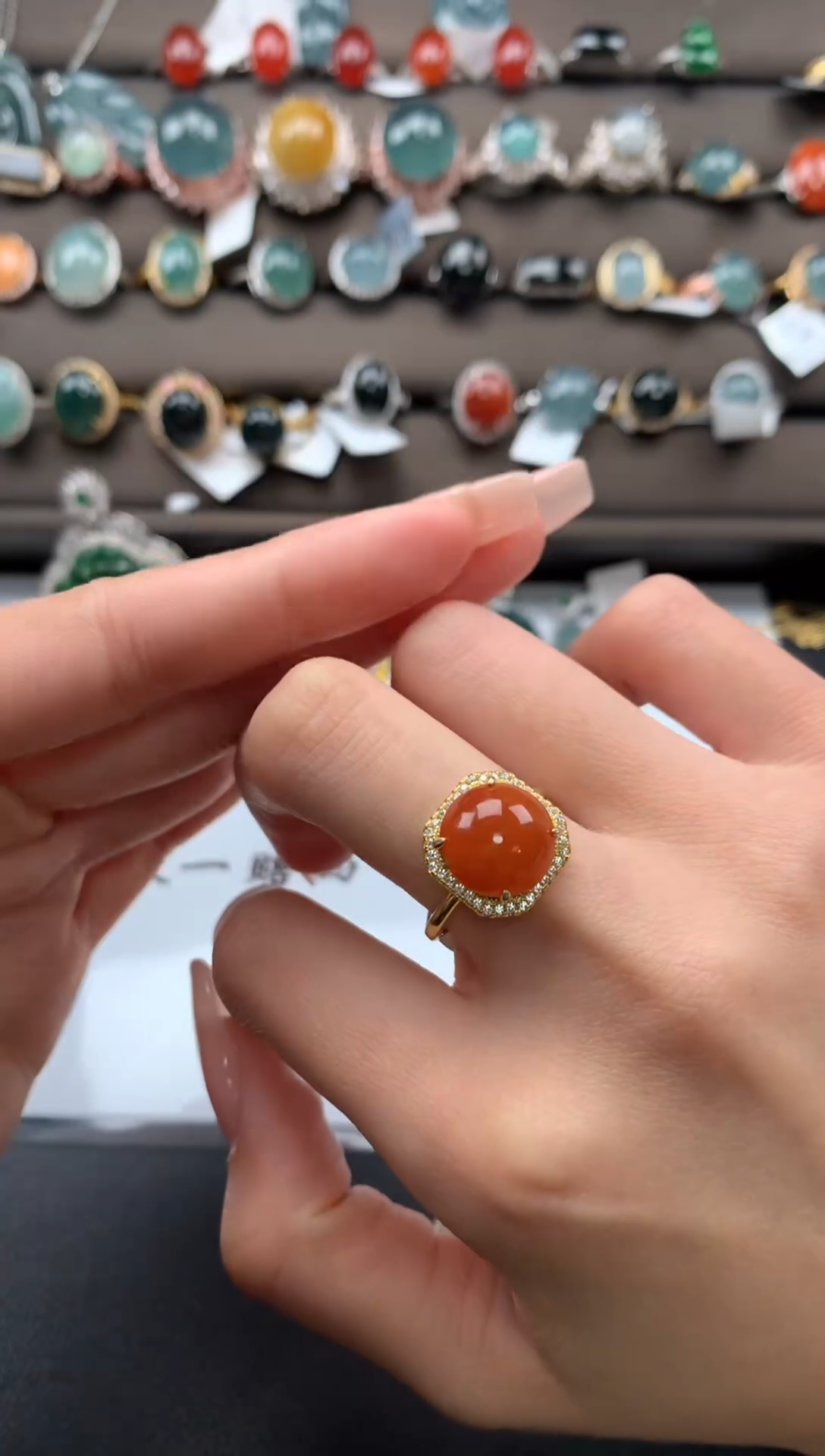 【闪购商品】翡翠戒指银S925镶嵌213123123