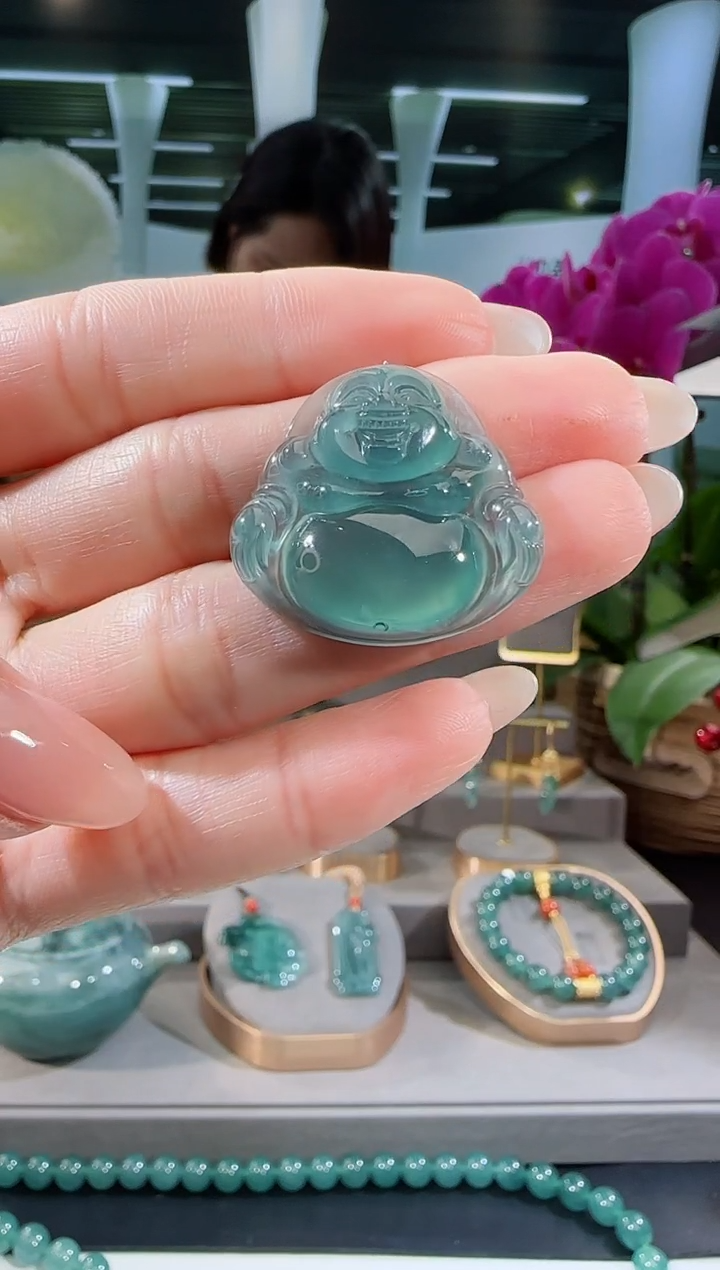 【闪购商品】翡翠吊坠(不含链)未镶嵌佛公