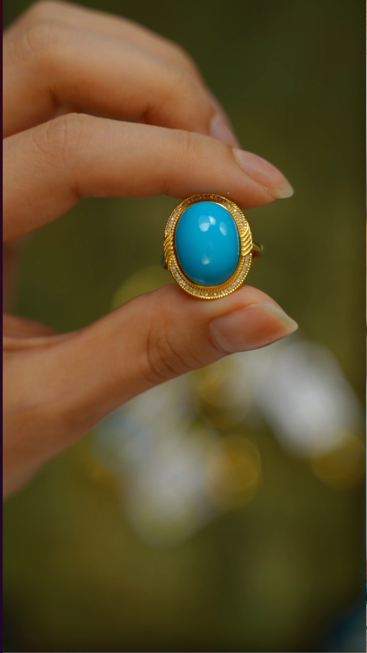 未镶嵌绿松石珠宝奇石Q14