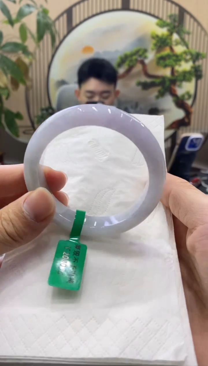 未镶嵌手镯翡翠0390