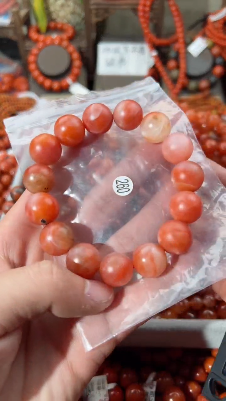 【闪购商品】南红玛瑙手串未镶嵌15