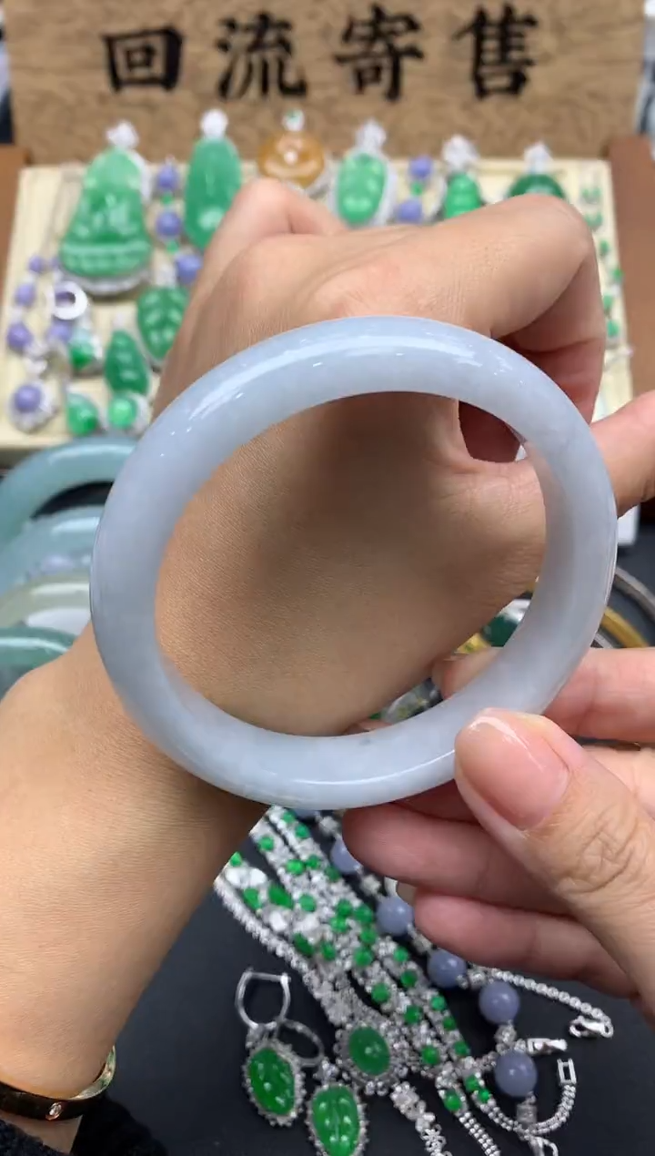 【闪购商品】翡翠手镯未镶嵌328-中国好珍宝