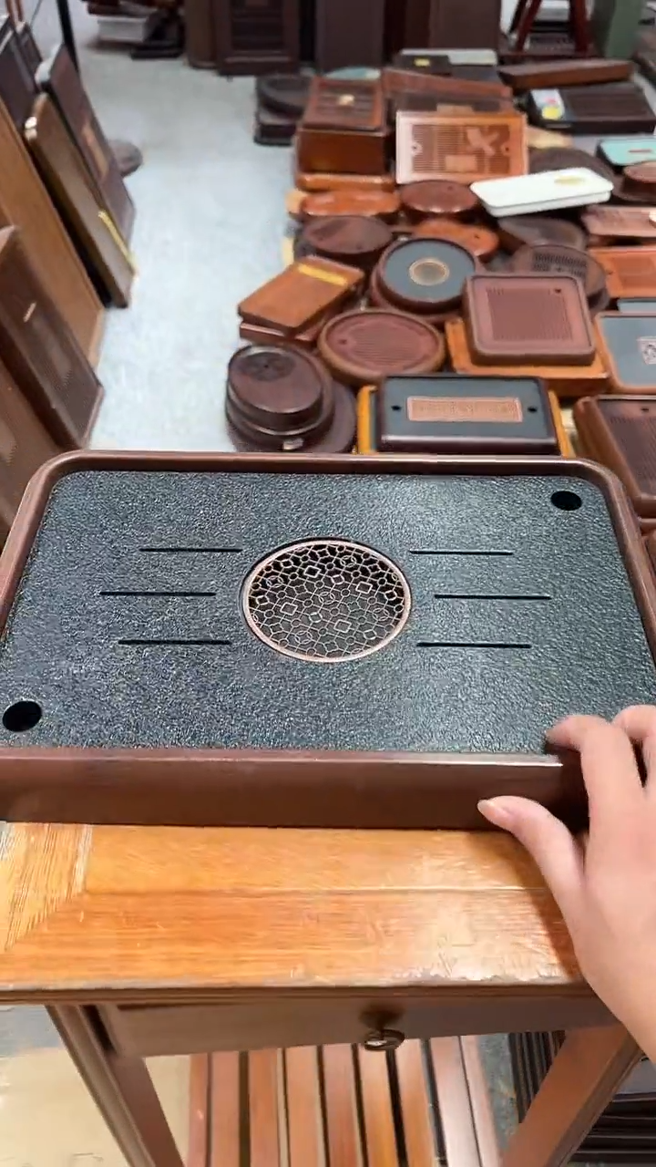 新品福利石材长39CM*宽26CM茶盘