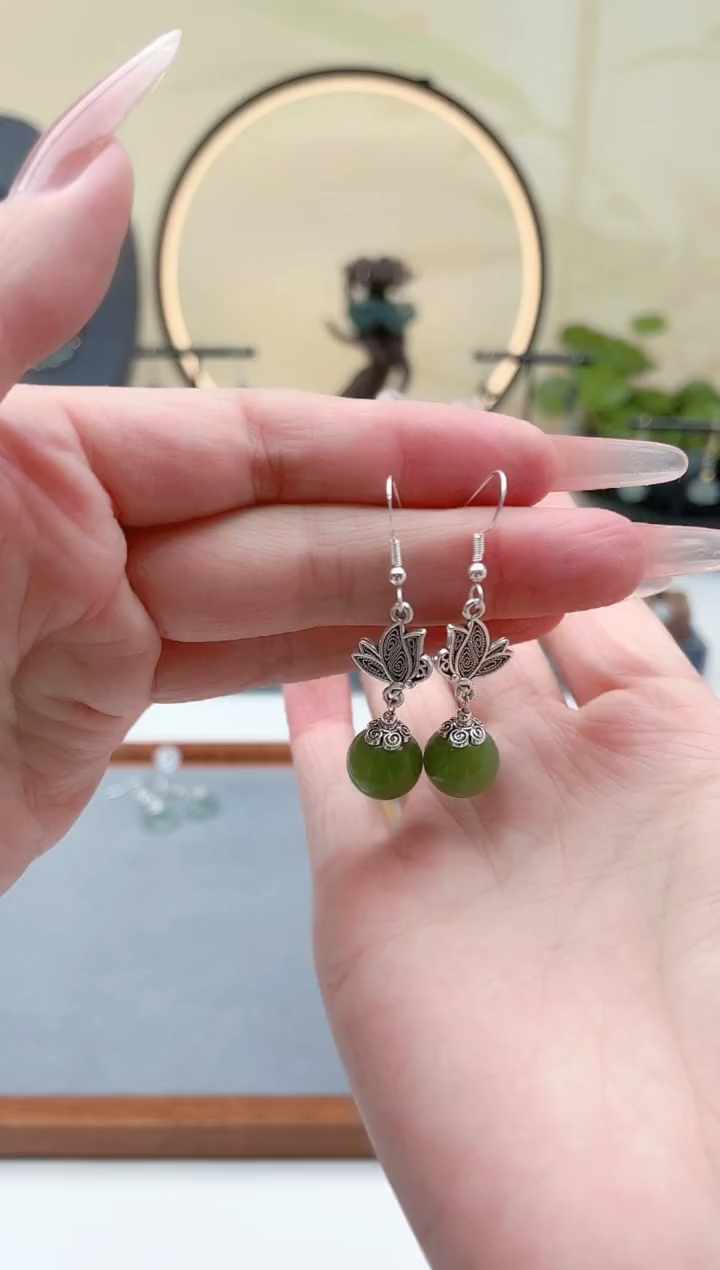 未镶嵌耳饰玛瑙/玉髓682