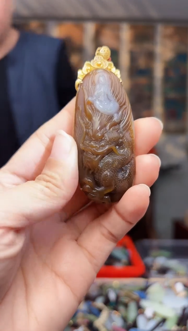 【闪购商品】和田玉挂件未镶嵌拍一发一