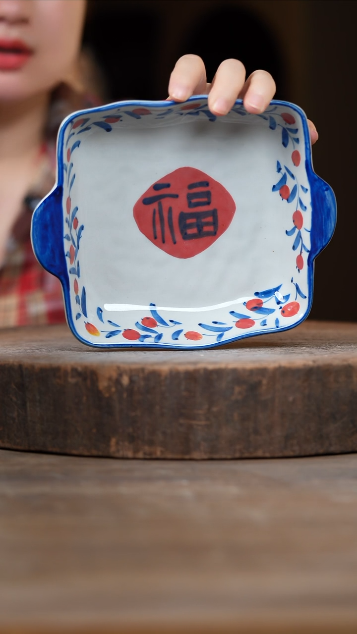 瓷片景德镇高温釉下彩（食品级）