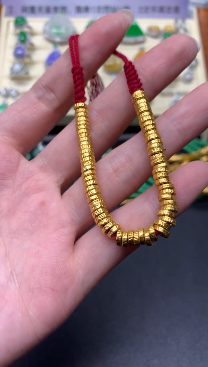 【闪购商品】定制足金手饰手绳|3500