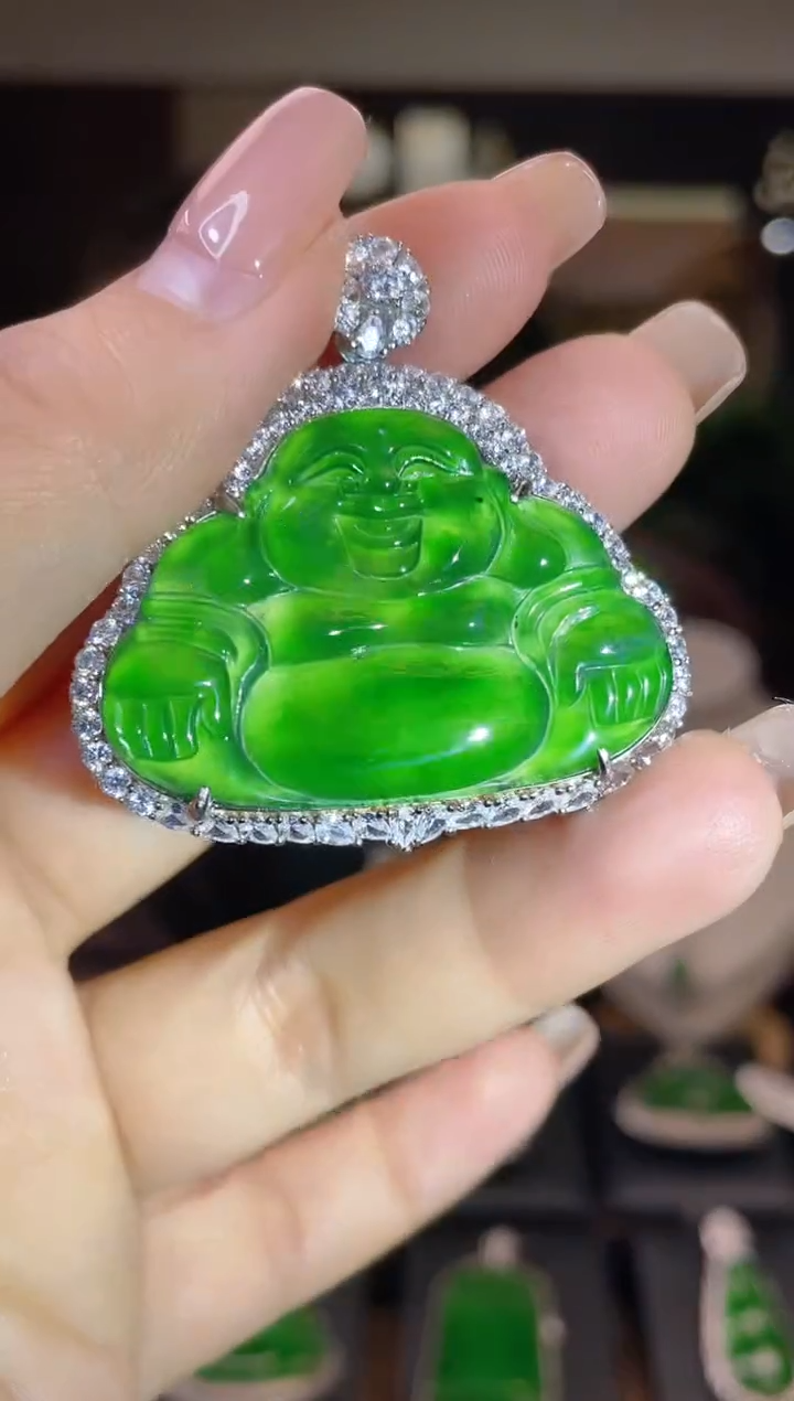 【闪购商品】翡翠颈饰未镶嵌翡翠吊坠