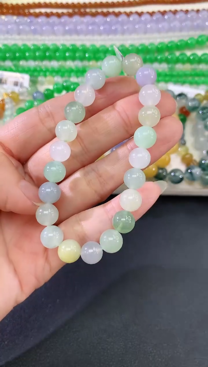 未镶嵌手串翡翠53|