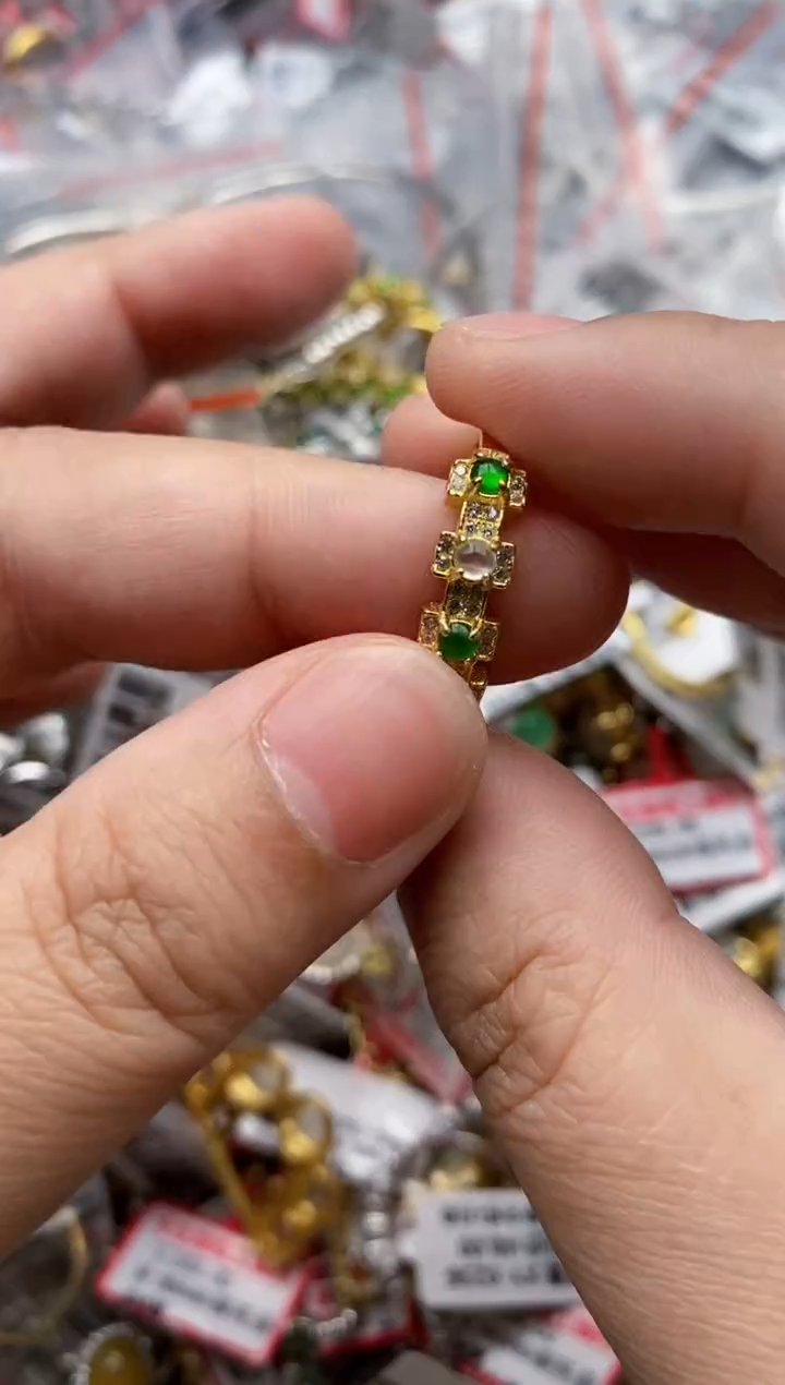 【闪购商品】翡翠戒指未镶嵌11111---4+++