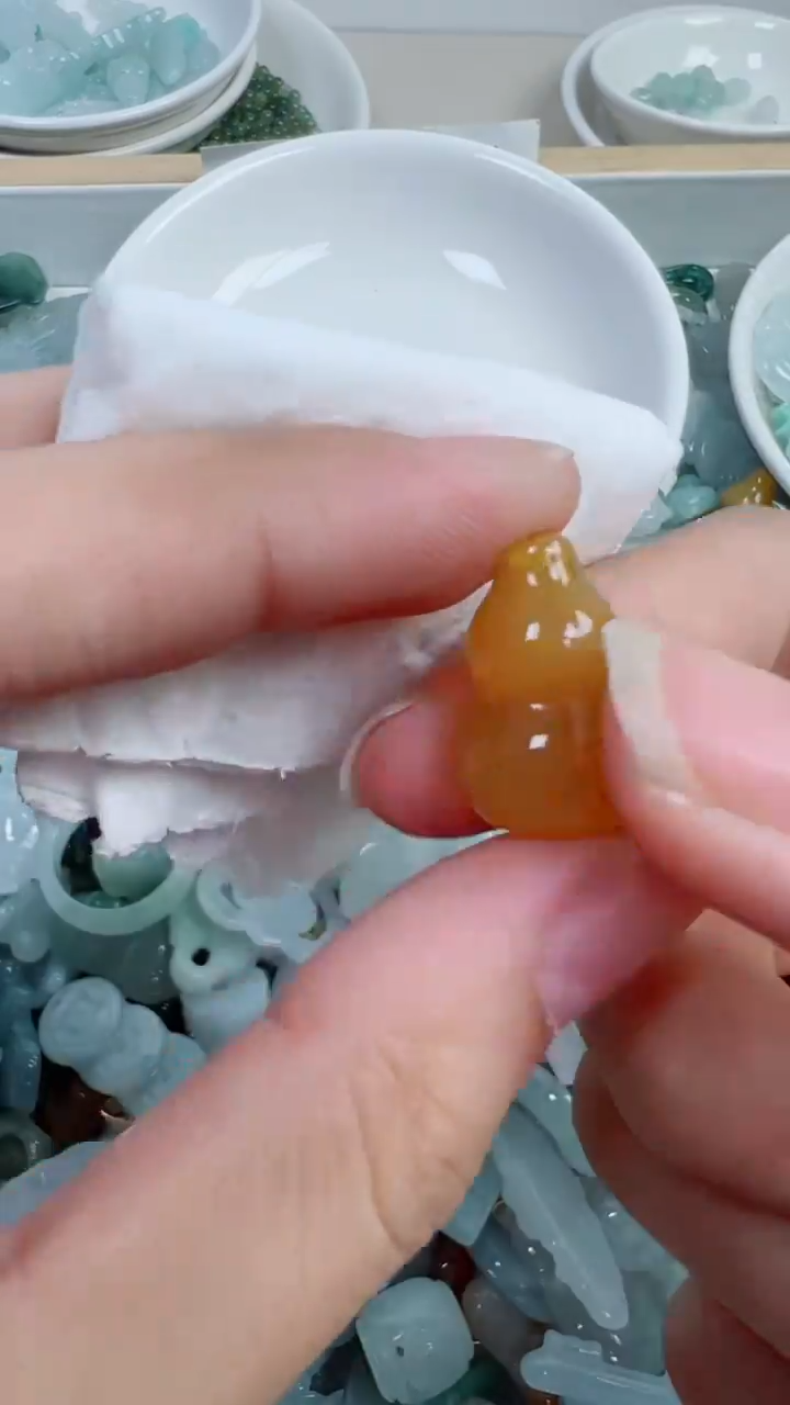 散珠翡翠1013号链接，A货翡翠
