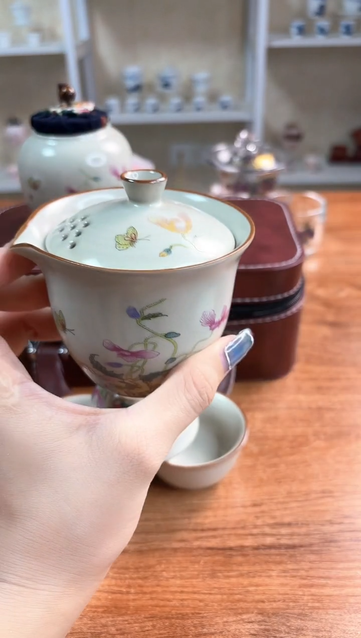 闪购福利汝窑虞美人