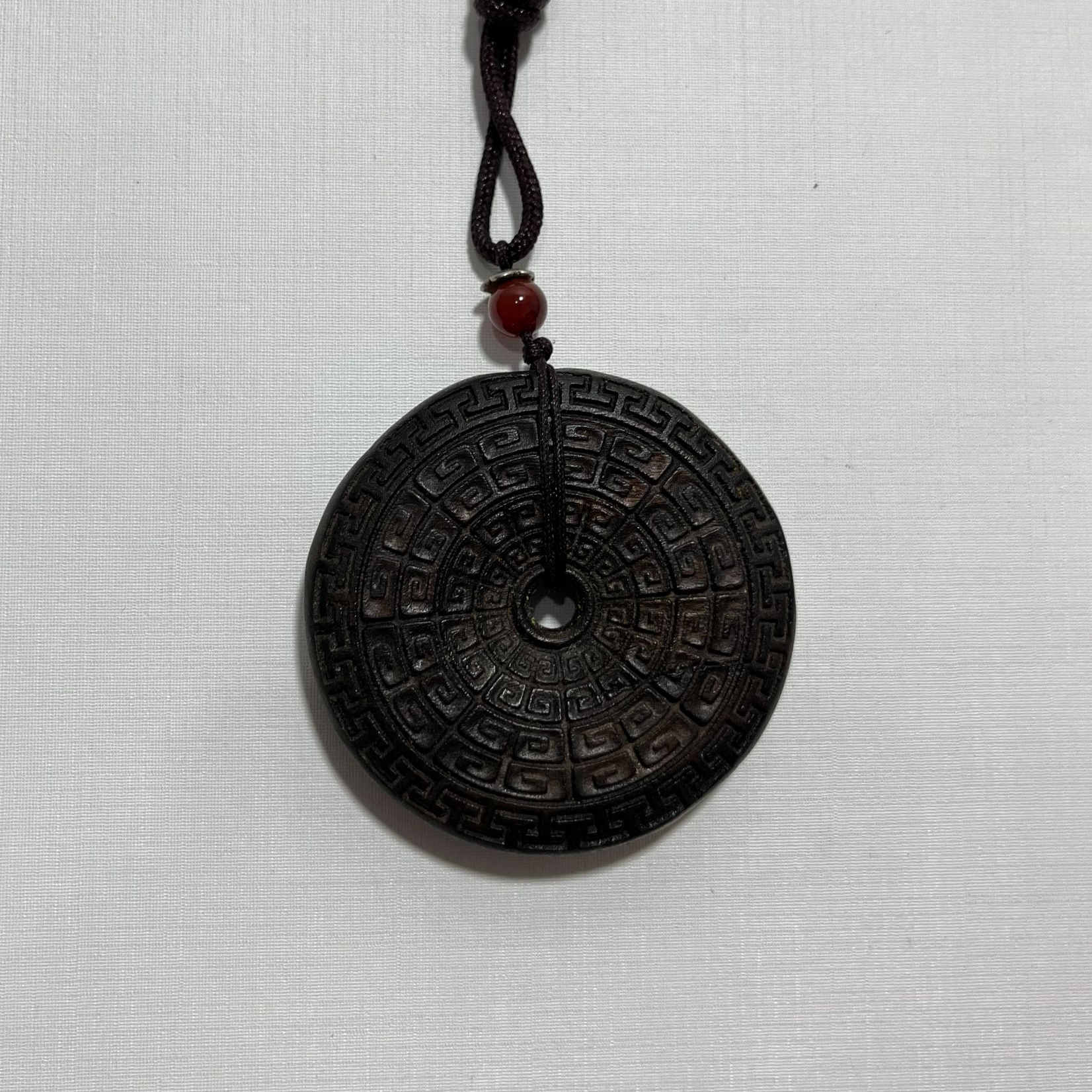 沉香文创越南料z 平安扣