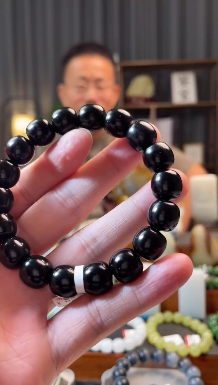 和田玉未镶嵌吊坠(不含链)手串卡12