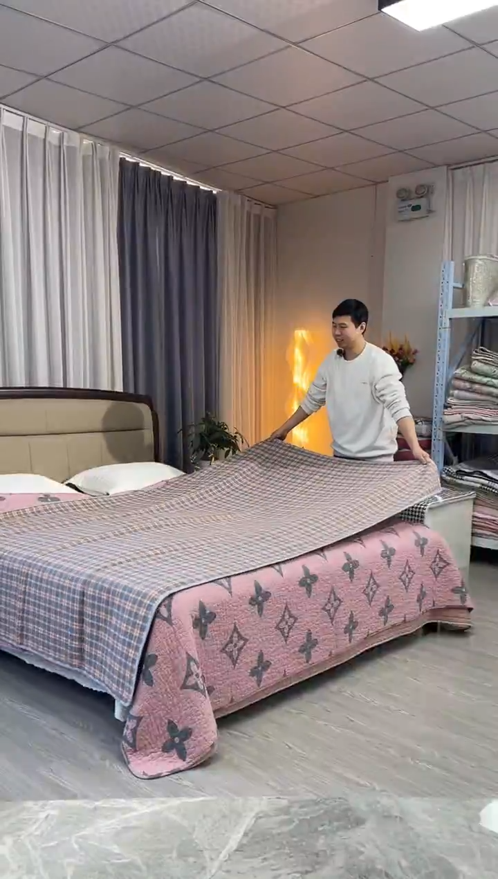 棉150cm*210cm 极光橘