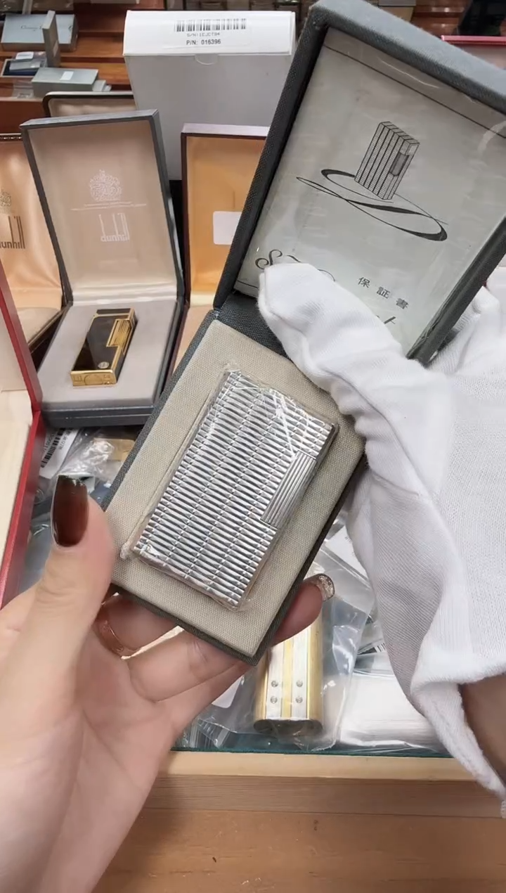 纯铜07 都家L1大号银 百叶窗 初代