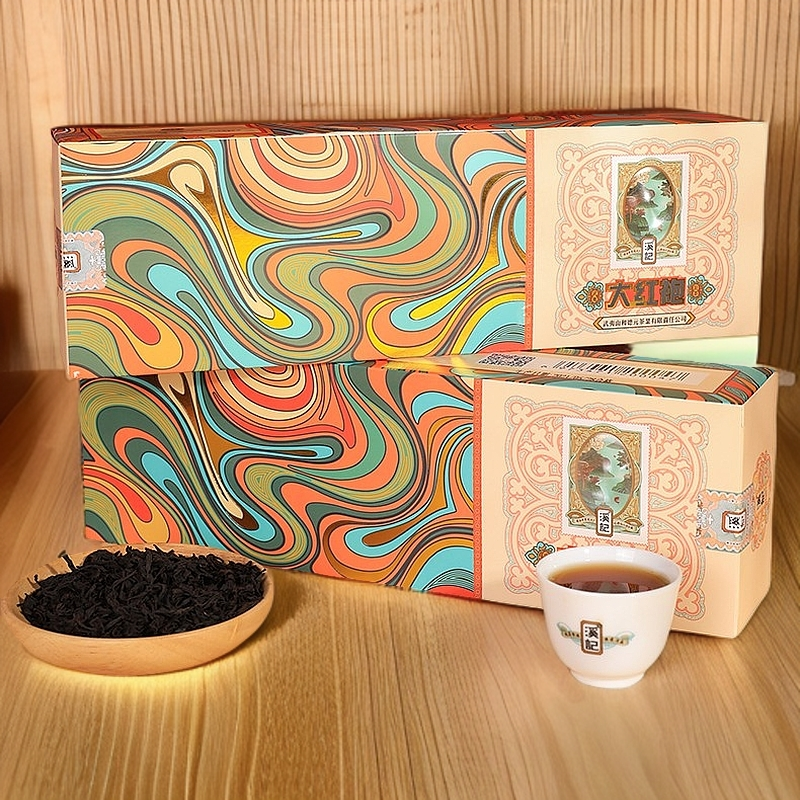 和德元溪记 条盒大红袍武夷山 特级茶叶春茶 礼盒装送礼长辈125g
