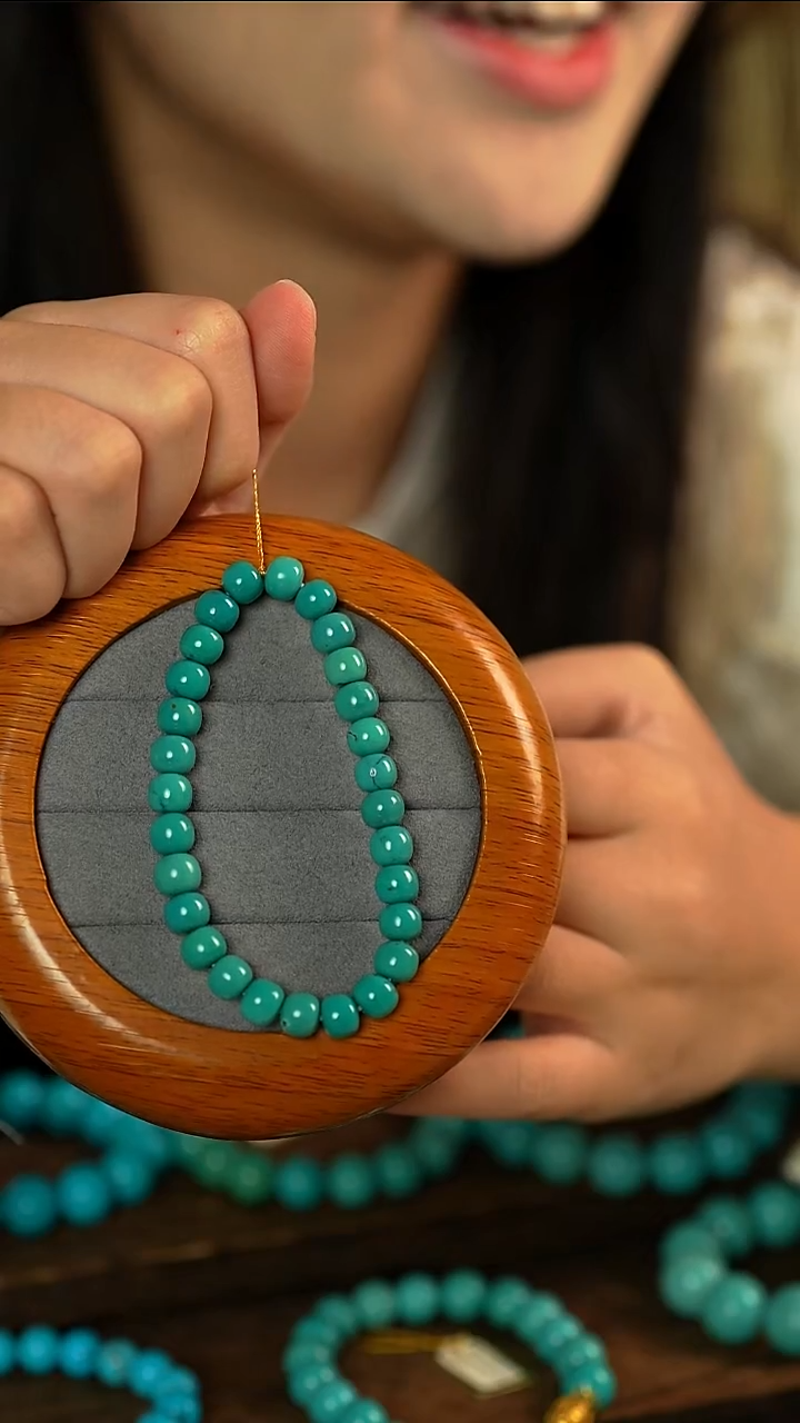 未镶嵌绿松石手串圆珠