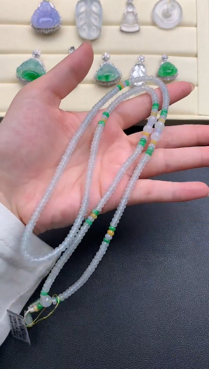 【闪购商品】翡翠颈饰未镶嵌X171     